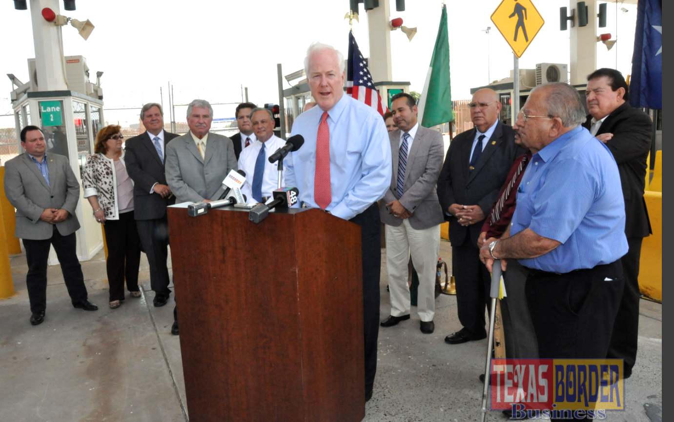 Cornyn and Mayors Photo by RHG