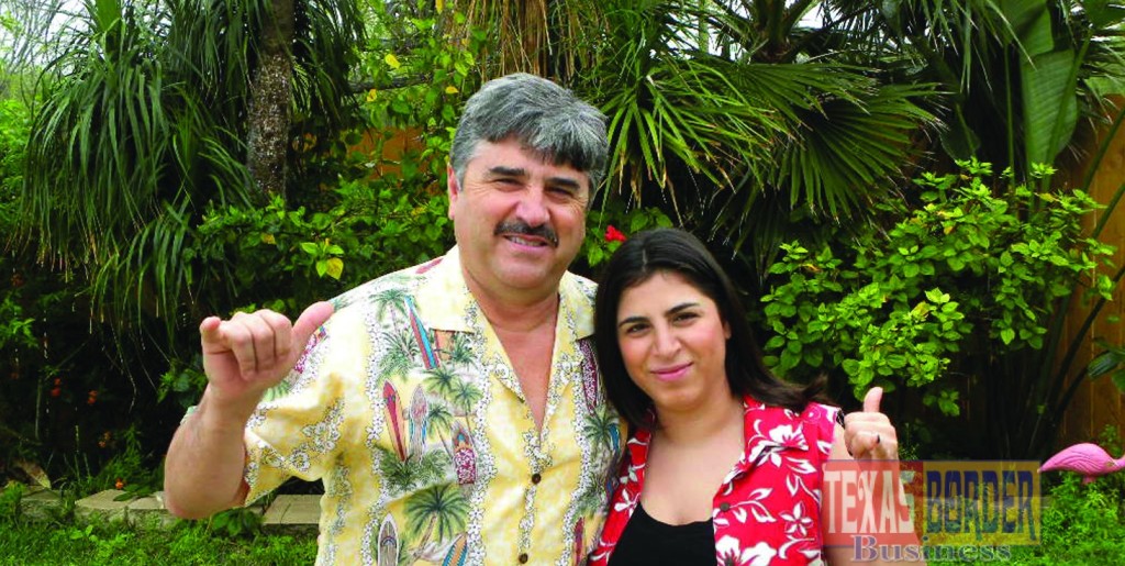 Alejandro Hinojosa and Pamela Hinojosa-Arce the owners and operators of the Maui Wowi Hawaiian franchise, that serves gourmet coffee and fresh fruit smoothies.