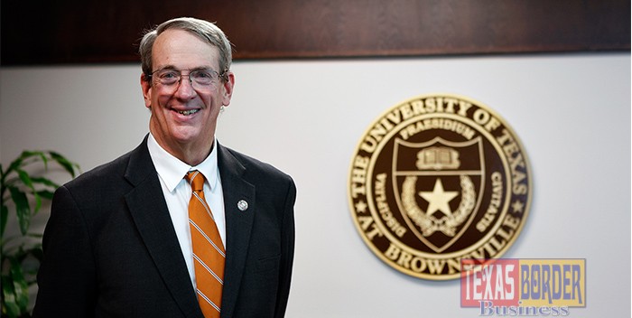 Dr. William Fannin has served for a year as UT Brownsville’s president ad interim and helped oversee the legacy institution’s transition to The University of Texas Rio Grande Valley. (UTB Photo)