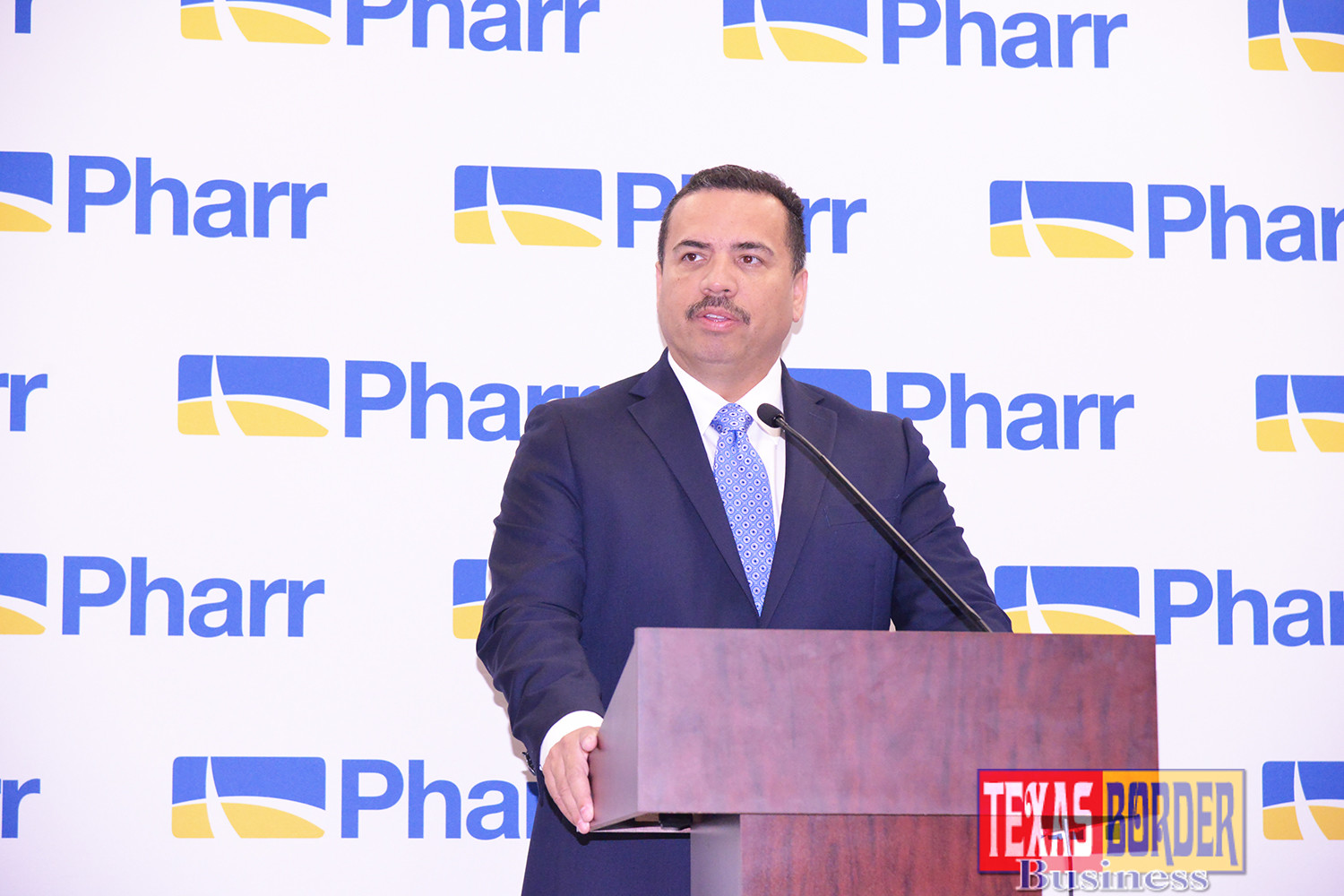 Pictured above is Mayor Ambrosio Hernandez and it was said that his position as Mayor and PEDC Chairman is to be transparent with the public. Since 2011, the City of Pharr began working on two major City projects, the Jackson Retail Project and the Pharr Produce Park. Since the projects began in 2011, the losses on the value of the land have been nearly $14 million, and $6.5 million is the loss for the previous fiscal year – $3 million loss on the Produce Park Project and nearly $11 million on the Jackson Retail project.  The losses are the result of the cost of the land that was purchased along with infrastructure costs compared to the land’s market value. Photo By Roberto Hugo Gonzalez