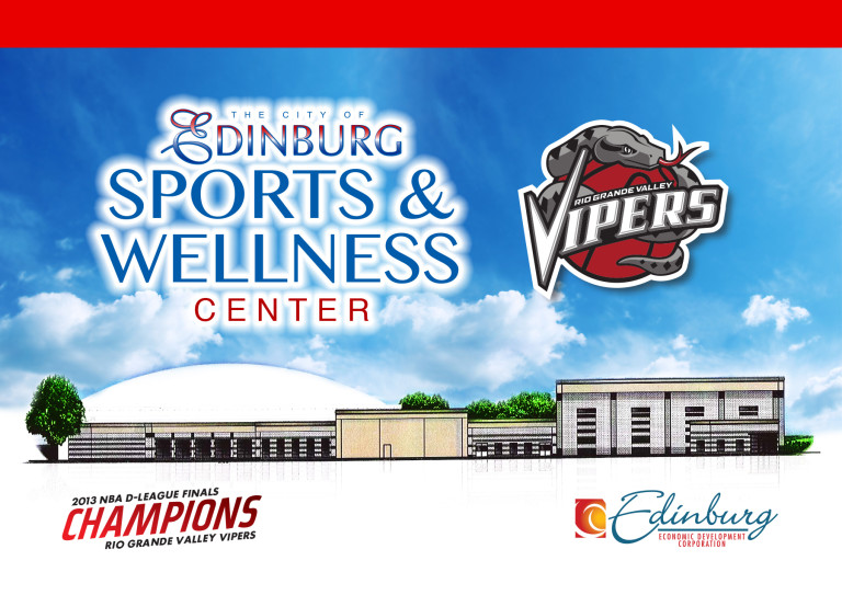 RGV Vipers and City of Edinburg Announce Sports and Wellness Center