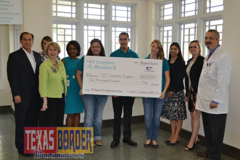 South Texas College receives sponsorship from Doctor’s Hospital at Renaissance for 8th Annual fundraiser “A Night with the Stars”