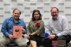 (left to right): Eduardo Millet, Vice President of Business Development; Mirthala (Laly) Quintanilla, Inventor promoting her crowdfunding campaign; Steve Ahlenius, President & CEO 