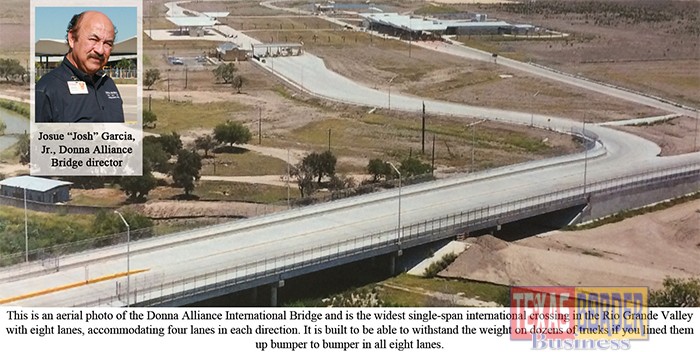 Donna Alliance International Bridge: An undoubtedly alternative with no restriction to accept commercial traffic