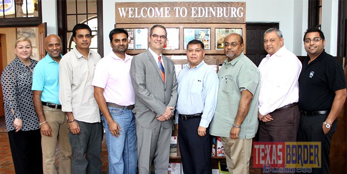 Edinburg Leaders and Hoteliers meet with President      & CEO of Texas Hotel & Lodging Association