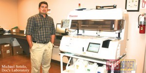 The idea for the new business is a brainchild of young entrepreneurs Jason Baker and Michael Sotelo.  Sotelo says he and his partner saw a need in the community and felt it was necessary to meet that need, “We offer a wide range of tests from allergy testing to CBCs to vitamin D, we also offer something which not many labs do, a competitive price per test for private pay patient.”