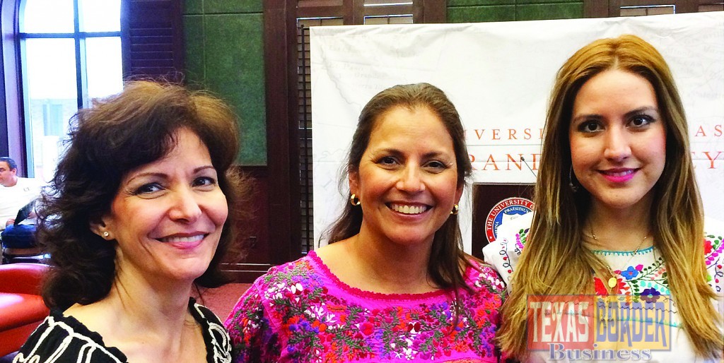 Pictured from L-R: Maria Joiner Hall, president and CEO of the Brownsville chamber of commerce. Dr. Rose Gowen, Board Chairman of the Brownsville community Improvement Corporation and City Commissioner Deborah Portillo.