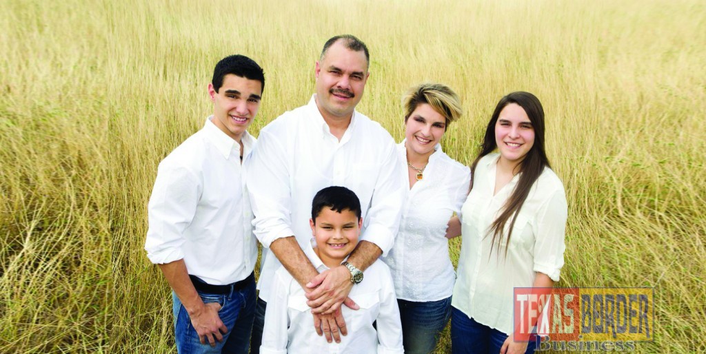 The Guerrero Family shown (back row L-R): Alex (son), Francisco “Frank” Guerrero, Josanna (wife) and Tatiana (daughter) and in front, Sebastian (son).