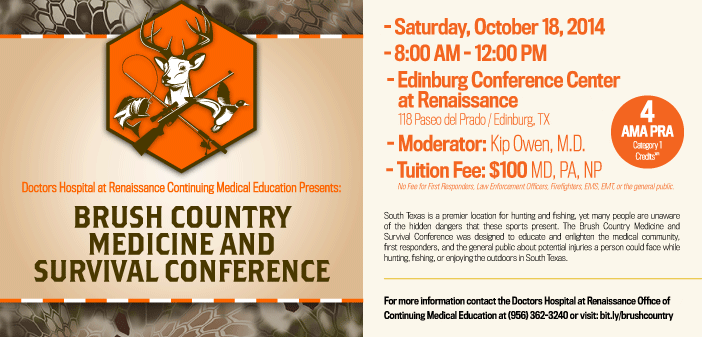 Brush Country Medicine and Survival Conference