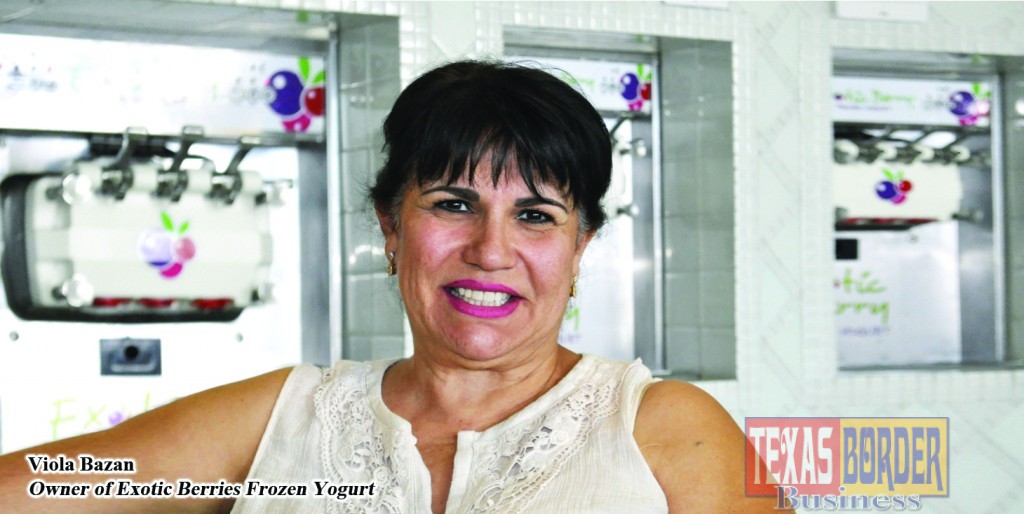 Viola Bazan created Exotic Berries Frozen Yogurt, A Valley Success 