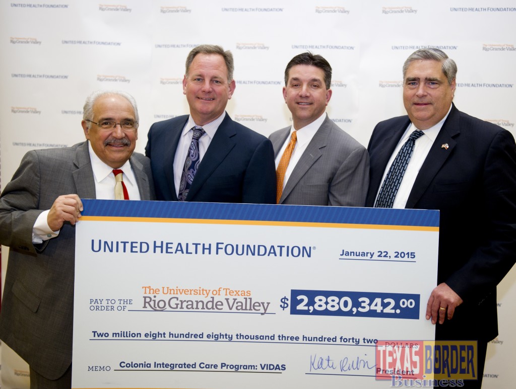 UTRGV United Health Grant Check