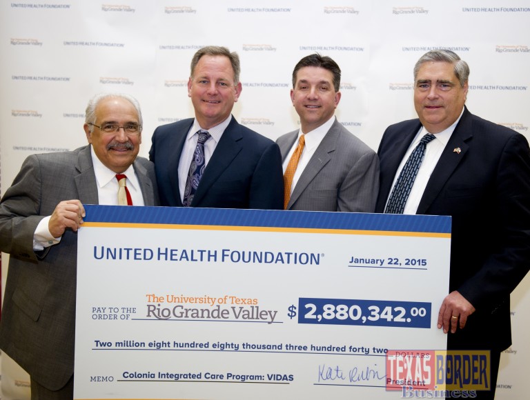 United Health Foundation Grants new UT Rio Grande Valley School of Medicine $2.88 Million to Help Build Healthier Communities in the Rio Grande Valley