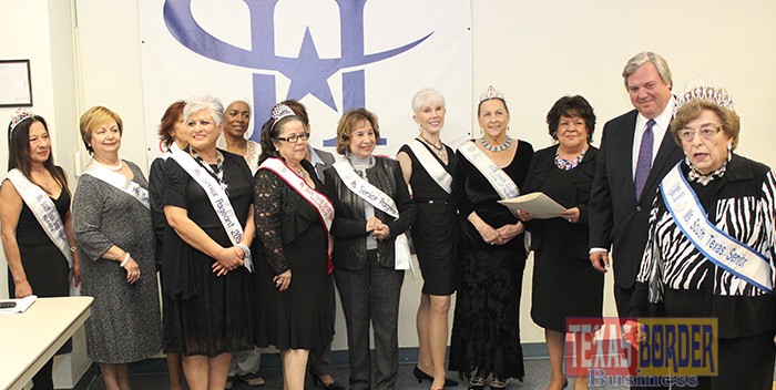 Harlingen Texas recognition of Ms. South Texas Senior America.Pageant 2015