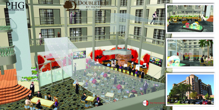 Embassy Suites Hotel McAllen Principals Invested $10 Million to become DoubleTree Suites by Hilton® Upgraded Every Aspect of the Facility