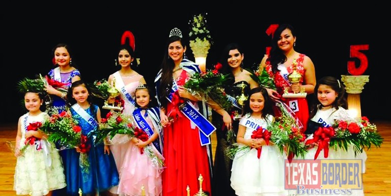 Miss Mercedes 2015 and Little Miss Mercedes 2015 Court
