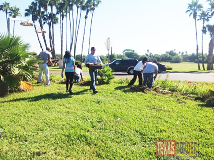 Cleaning up the city.