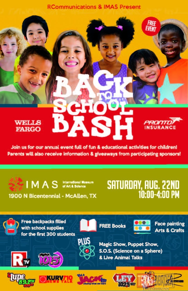 Celebrate the New School Year at the Back to School Bash