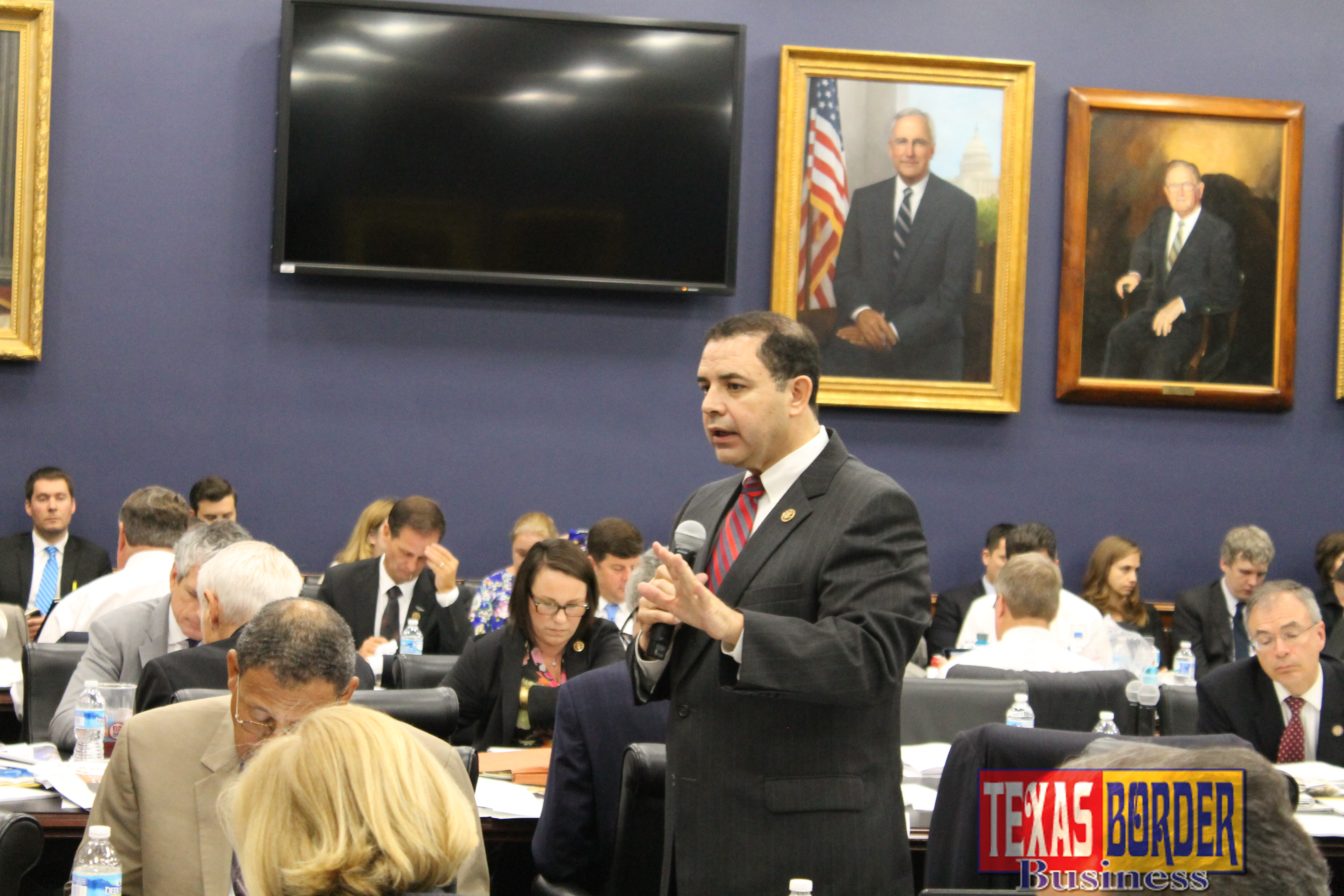 In the first of two U.S. House Appropriations Committee markups, or reviews of federal spending bills, Tuesday morning, Congressman Cuellar spoke about the language he included in the Fiscal Year 2017 U.S. House Transportation, Housing and Urban Development, and Related Agencies Appropriations bill to address rail congestion through Laredo, reduce veteran homelessness, better deal with the transportation of hazardous materials, and give local communities a greater say in border transportation priorities.