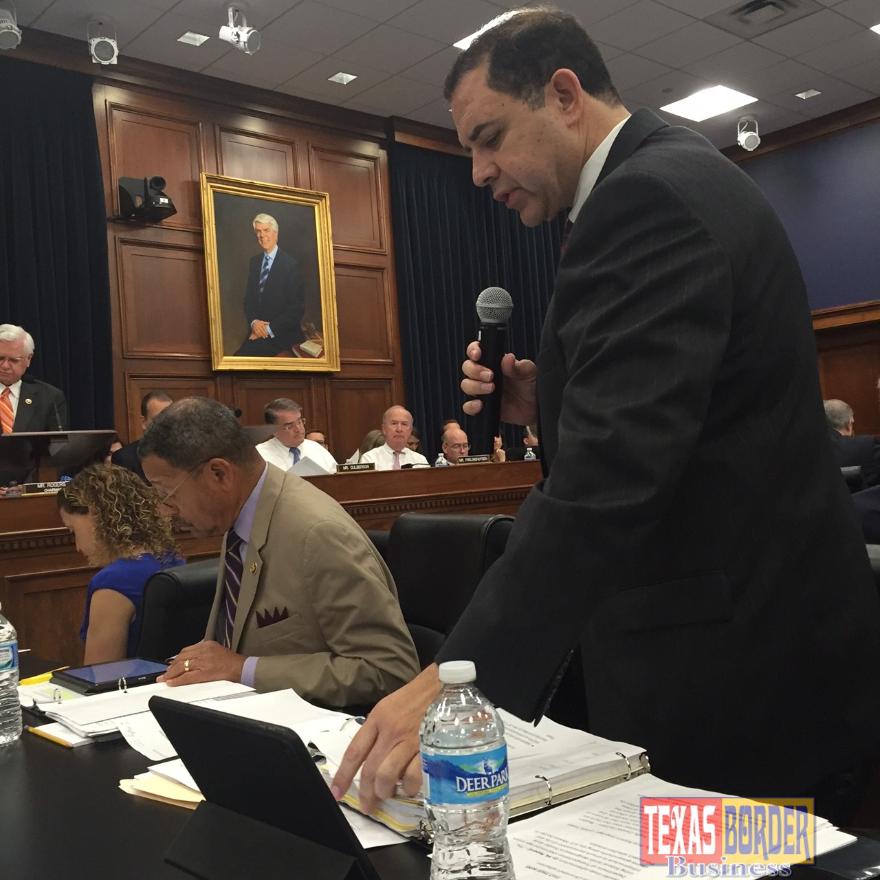 Congressman Cuellar at Appropriations Markup (2)