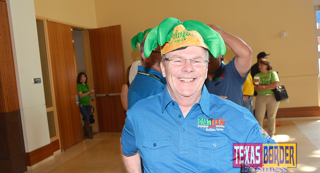 Jim Darling, Mayor of the City of the McAllen on board for PalmFest 2016.