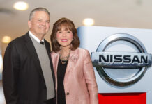 Bob and Janet Vackar of Bert Ogden Auto Group. Breaking News: Bert Ogden to Open Their Largest Facility to House New Nissan Dealership in Edinburg