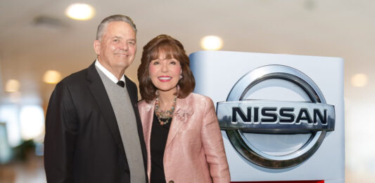 Bob and Janet Vackar of Bert Ogden Auto Group. Breaking News: Bert Ogden to Open Their Largest Facility to House New Nissan Dealership in Edinburg