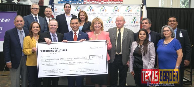 Lineage Logistics, Wonderful Citrus Packing Partner with South Texas College for $391,350 Job-Training Grant Lineage Logistics, Wonderful Citrus Packing Partner with South Texas College for $391,350 Job-Training Grant