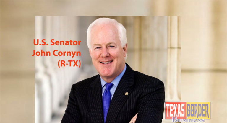 Cornyn Bill to Promote Public-Private Partnerships at Border Passes Senate