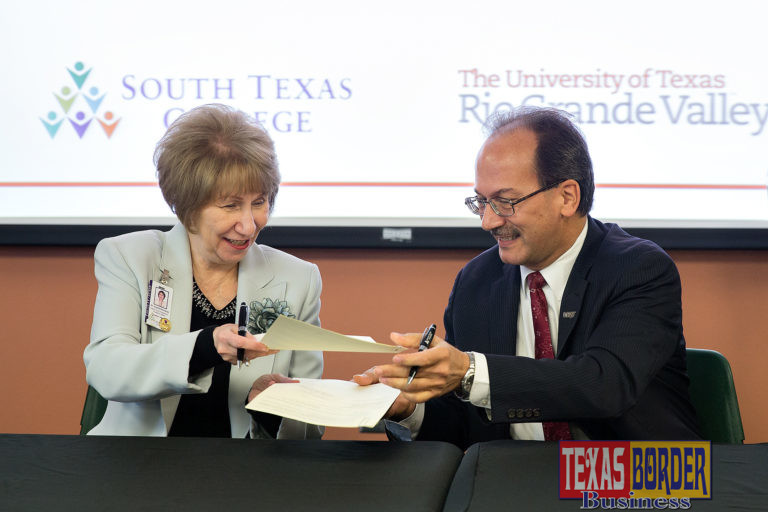 UTRGV and STC partner on articulation agreements to smooth student transition between the institutions