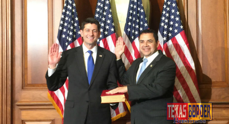 Congressman Cuellar promises bipartisan efforts while sworn into 115th Congress