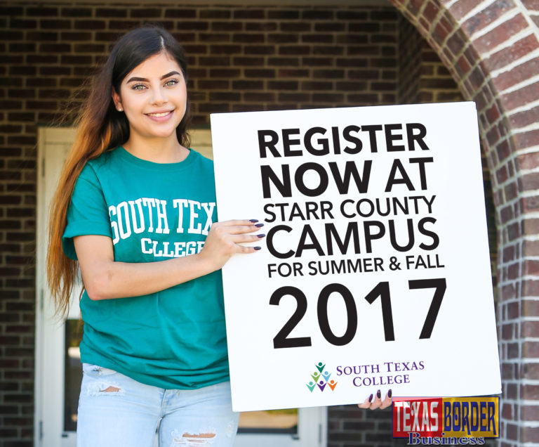 Register now at Starr County Campus for Summer and Fall 2017