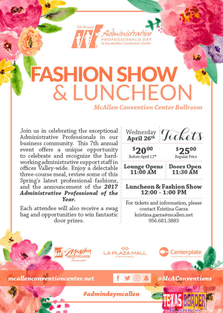 McAllen’s 7th Annual Administrative Professionals’ Day Event Set to