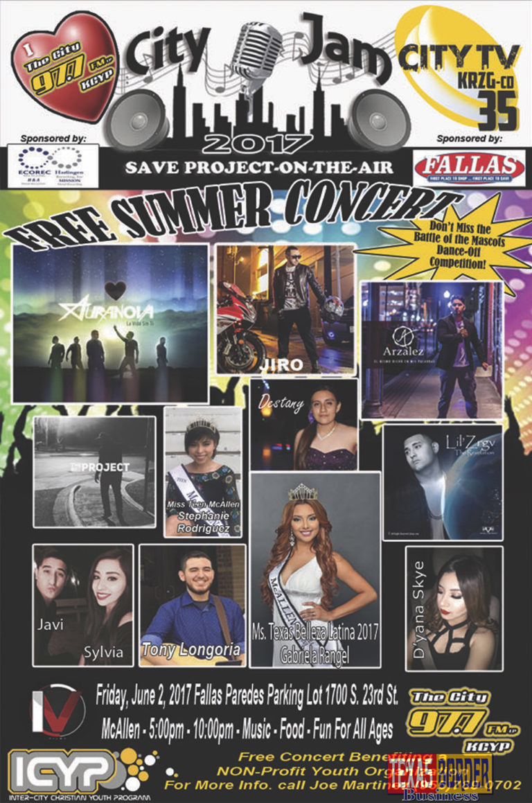 Community invited to Attend fundraising campaign event called “City Jam 2017: Save Project On-the-Air” to take place Friday, June 2nd 