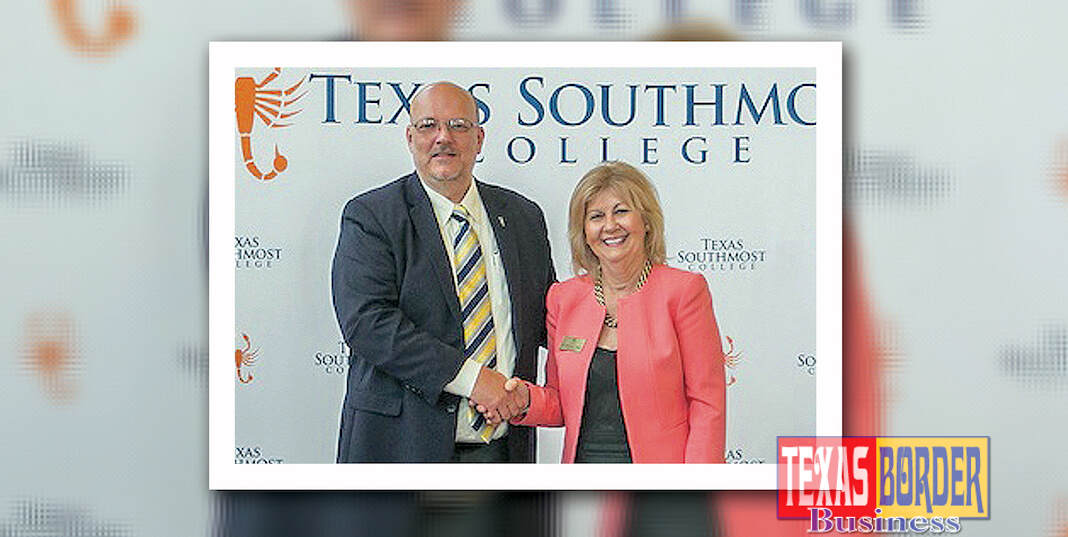 TSC Interim President Mike Shannon and STC President Dr. Shirley A. Reed.