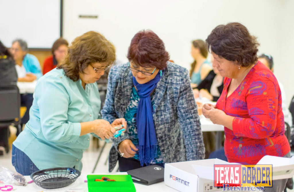 Latina Hope participants learning new skills