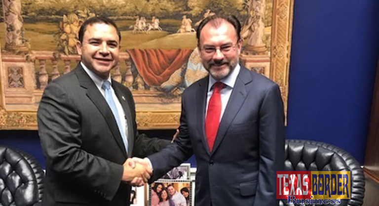 Mexico’s Foreign Minister Luis Videgaray meets with Rep. Cuellar in Washington