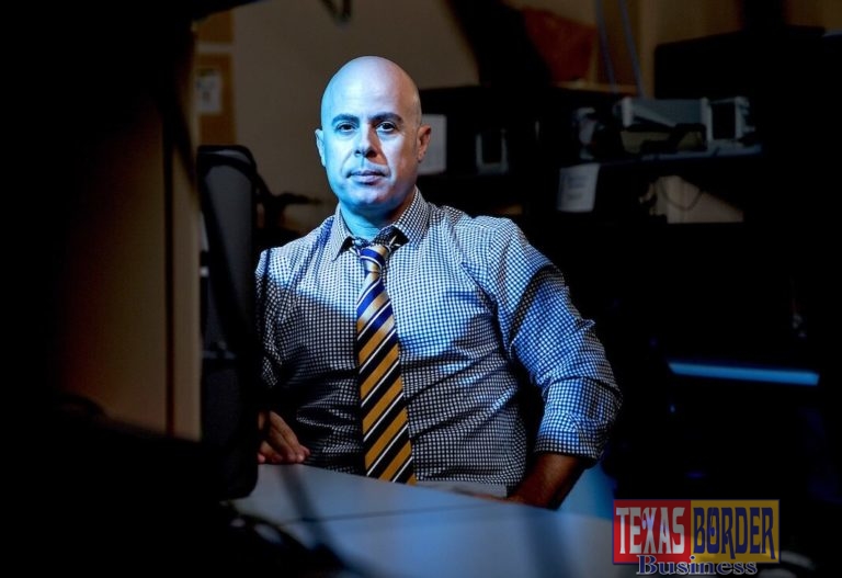 UTRGV’s Dr. Mounir Ben Ghalia is a recipient of the 2017 UT Regents’ Outstanding Teaching Award. (UTRGV Photo by Paul Chouy)