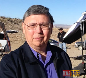 McHi Librarian Noe Torres Filming on Location in Terlingua, Texas