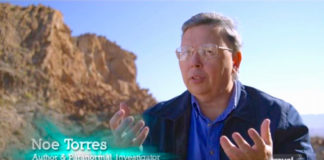 Still Photo from Travel Channel's "Strange Attractions" Featuring McHi Librarian Noe Torres