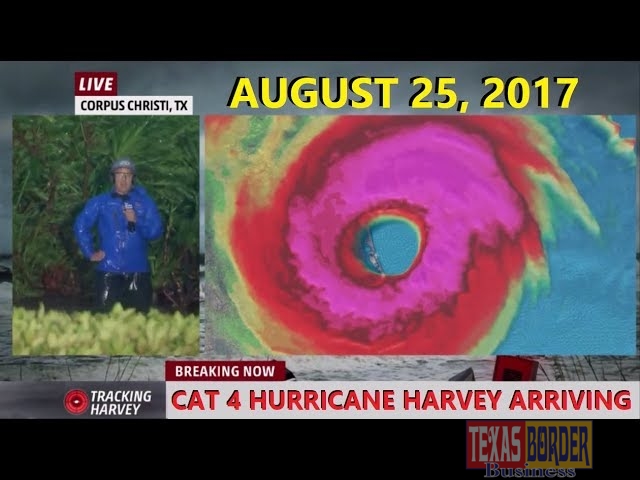 Texas Border Business is offering “Watch Hurricane Harvey Live Coverage”