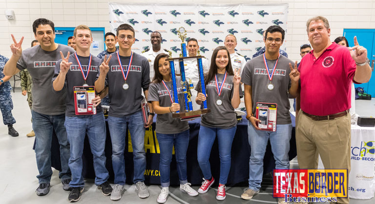 Big Win for Harlingen High with Redux in Navy SeaPerch ROV Challenge