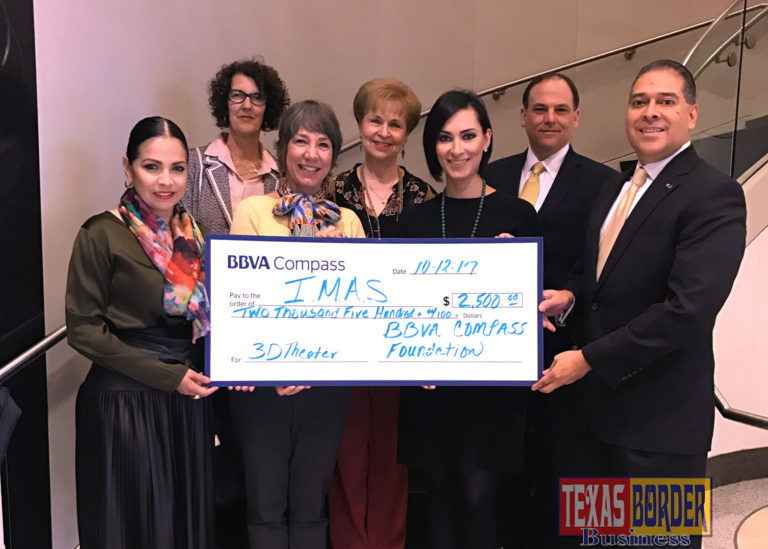 BBVA Compass Foundation Awards IMAS $2,500 for 3D Cinema Theater