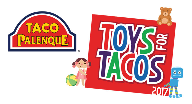 Second Annual ‘Toys for Tacos’ at Taco Palenque Laredo and Rio Grande Valley
