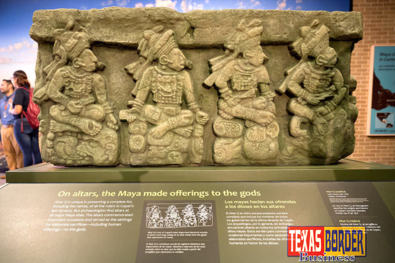 Visit the remarkable exhibit, MAYA, Hidden Worlds Revealed, at The University of Texas Rio Grande Valley, now through January 7. The exhibit is free, Monday through Friday, from 8 a.m.-5 p.m., at the UTRGV Visitors Center on the Edinburg Campus. (UTRGV Photo by Paul Chouy)