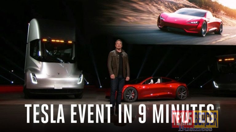 Video: Elon Musk unveiling Tesla’s new Semi truck and Roadster