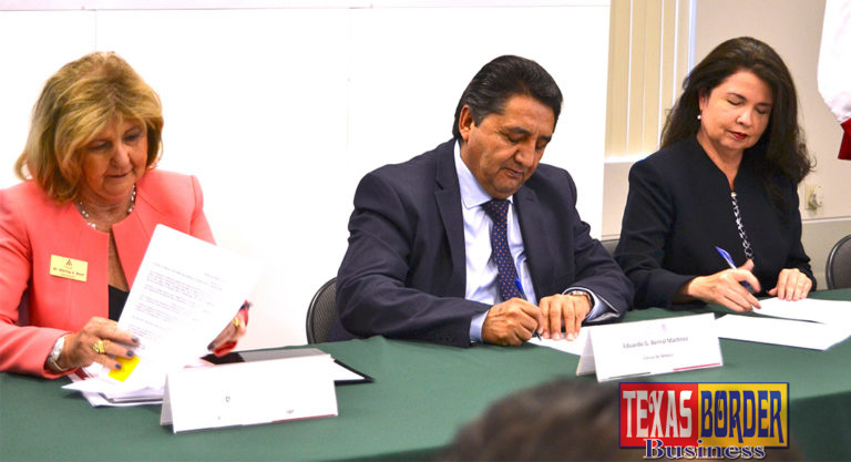 South Texas College and Mexican Consulate sign agreement assisting students of Mexican origin
