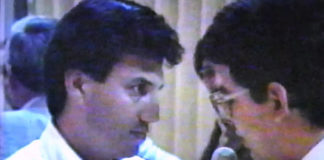 L-R: Hector Uribe and Roberto Hugo Gonzalez