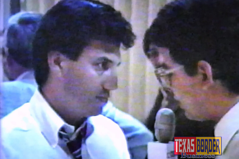 L-R: Hector Uribe and Roberto Hugo Gonzalez