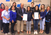 Grajo received a Proclamation January 8 by the City of McAllen naming January 11 Human Trafficking Awareness Day.  Granville Sharp said, “A toleration of slavery is, in effect, a toleration of inhumanity.”  The change starts with just one person.