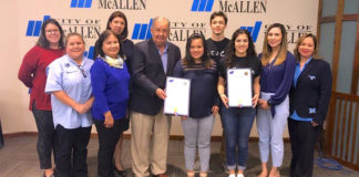 Grajo received a Proclamation January 8 by the City of McAllen naming January 11 Human Trafficking Awareness Day.  Granville Sharp said, “A toleration of slavery is, in effect, a toleration of inhumanity.”  The change starts with just one person.